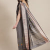 Indyancart RV Women's Soft Cotton Silk With Colourful Thread Embroidery Saree With Blouse ( KVD1470 )