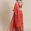 Dhiyona RV Women's Soft Cotton Silk With Colourful Thread Embroidery Saree With Blouse ( KVD1472 )