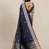Dhiyona RV Women's Soft Cotton Silk With Colourful Thread Embroidery Saree With Blouse ( KVD1537 )
