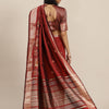 Dhiyona RV Women's Soft Cotton Silk With Colourful Thread Embroidery Saree With Blouse ( KVD1539 )