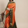 Dhiyona RV Women's Banarasi Cotton Silk With Zari weaving Saree  ( KVD1583 )