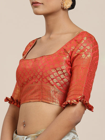 Indyancart RV Women's Banarasi Cotton Silk With Zari weaving Saree  ( KVD1584 )