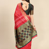 Dhiyona RV Women's Banarasi Cotton Silk With Zari weaving Bandhani Saree  ( KVD1641 )