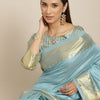Dhiyona RV Women's Assam Silk With Golden Broad Border Saree  ( KVD1717 )