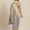 Dhiyona RV Women's Assam Silk With Golden Broad Border Saree  ( KVD1718 )