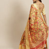 Dhiyona RV Women's Banasari jari iWeaving Silk Saree With Matching Blouse ( KVD1792 )