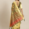 Dhiyona RV Women's Banasari jari iWeaving Silk Saree With Matching Blouse ( KVD1793 )