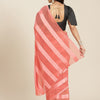 Dhiyona RV Women's Luxurious Silk Blend Saree with Satin & Zari Stripes and Sequins Blouse ( KVD1805 )