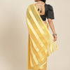 Dhiyona RV Women's Luxurious Silk Blend Saree with Satin & Zari Stripes and Sequins Blouse ( KVD1807 )