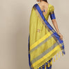 Dhiyona RV Women's Exquisite Aangi Cotton Silk Saree with Multi-Color Thread & Sequins Embroidery With Blouse ( KVD1812 )