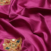 Dhiyona RV Women's Exquisite Aangi Cotton Silk Saree with Multi-Color Thread & Sequins Embroidery With Blouse ( KVD1816 )