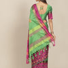 Dhiyona RV Women's Exquisite Aangi Cotton Silk Saree with Multi-Color Thread & Sequins Embroidery With Blouse ( KVD1819 )