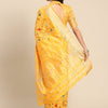 Dhiyona RV Women's Elegant Assam Cotton Silk Saree with Thread Embroidery & Golden Zari Border With Blouse ( KVD1890 )