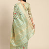 Dhiyona RV Women's Elegant Assam Cotton Silk Saree with Thread Embroidery & Golden Zari Border With Blouse ( KVD1892 )