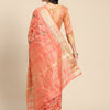 Dhiyona RV Women's Elegant Assam Cotton Silk Saree with Thread Embroidery & Golden Zari Border With Blouse ( KVD1893 )