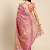 Dhiyona RV Women's Elegant Assam Cotton Silk Saree with Thread Embroidery & Golden Zari Border With Blouse ( KVD1894 )