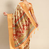 Dhiyona RV Women's Luxurious Banarasi Silk Digital Print Saree with Zari Woven Rich Pallu With Blouse ( KVD1905 )