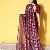 Indyancart RV Women's Premium Georgette Sequins Embroidered Saree with Banglori Silk Blouse ( KVD1924 )