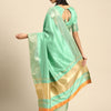 Dhiyona RV Women's Designer Assam Cotton Silk Saree with Golden Border & Sequins Weaving With Blouse ( KVD2012 )