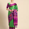 Dhiyona RV Women's Designer Traditional Embroidered Cotton Silk Saree With Blouse ( KVD2067 )