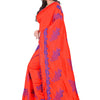 Dhiyona RV Women's Designer Sana Silk Thread Embroidered Saree with Banglori Silk Blouse ( KVD383 )