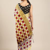 Dhiyona RV Women's Kanchipuram Silk With Printed And Zari Woven Saree ( KVD797 )