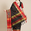 Dhiyona RV Women's Designer Cotton Silk Embroidered Saree with Heavy Border ( KVD956 )