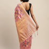 Dhiyona RV Women's banarasi Silk Zari woven Digital Printed With Contrast matching Zari woven Blouse Saree ( KVD973 )