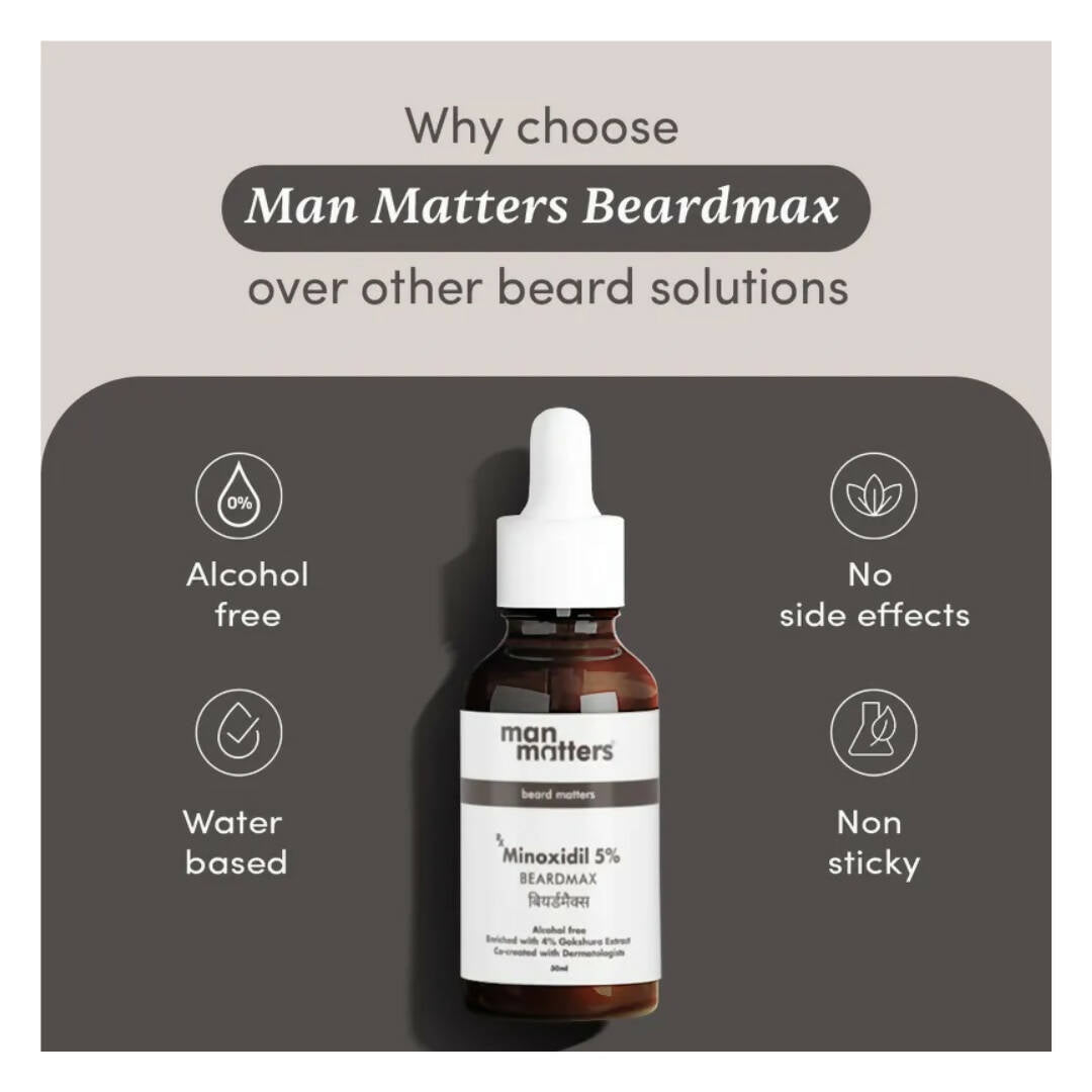 Man Matters Beardmax Growth Serum - Indyancart