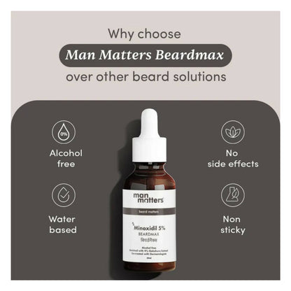 Man Matters Beardmax Growth Serum - Indyancart