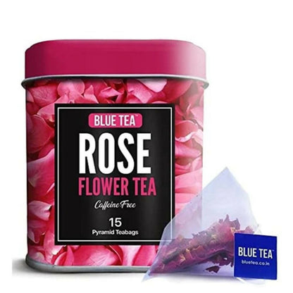 Blue Tea Rose Flower Tea Bags
