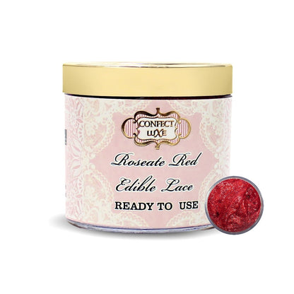 Confect Roseate Red | Edible Lace