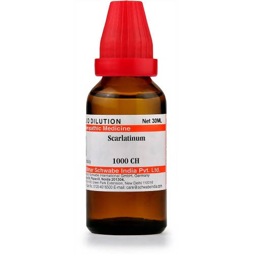 Dr. Willmar Schwabe India Scarlatinum Dilution