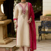 Indyancart IE Women Ethnic Motifs Embroidered Regular Mirror Work Kurta with Trousers & With Dupatta