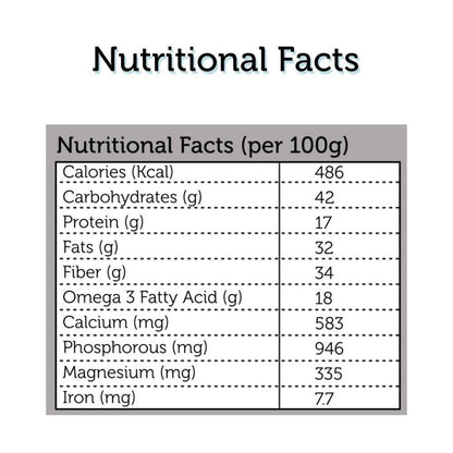 Keeros Premium Raw Chia Seeds (Black)