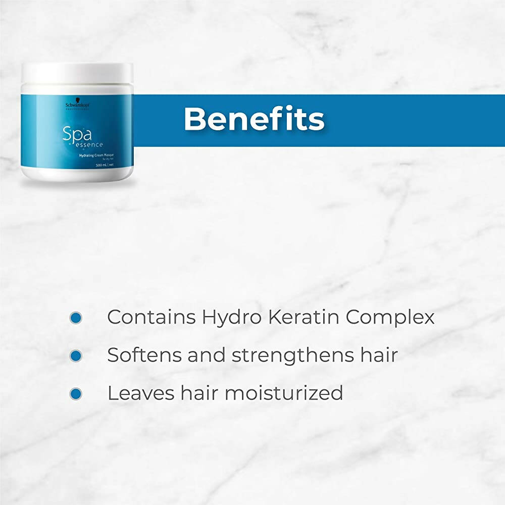 Schwarzkopf Professional Spa Essence Hydrating Masque - Indyancart
