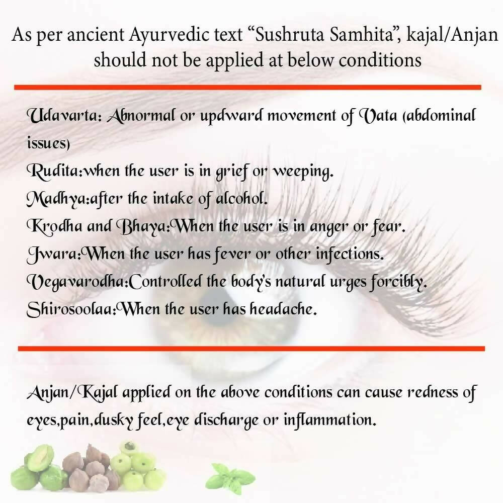 Tatsat 100% Natural Ayurvedic Kajal Pencil - Indyancart