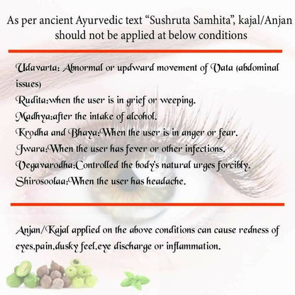Tatsat 100% Natural Ayurvedic Kajal Pencil - Indyancart