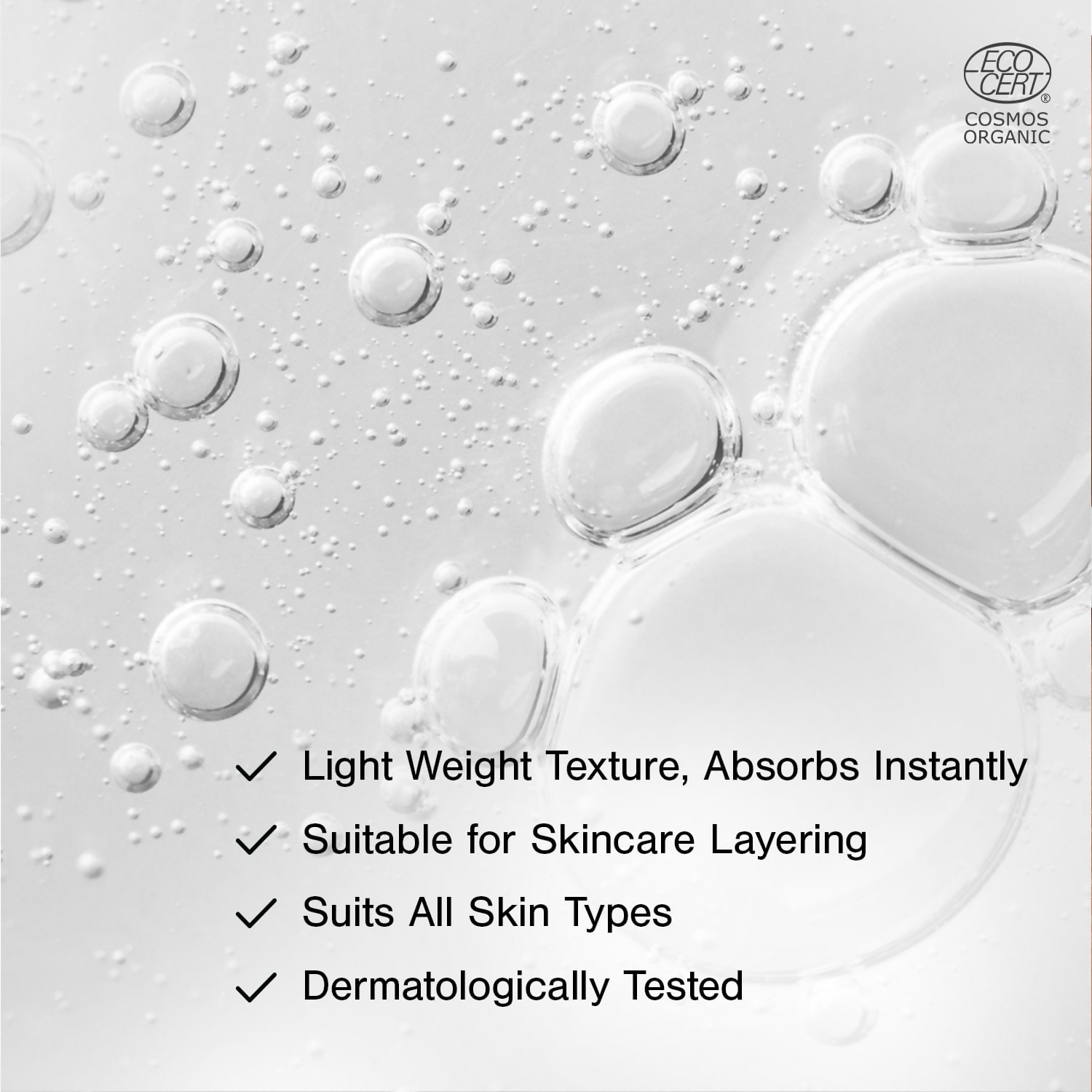 Juicy Chemistry 2% Alpha Arbutin and D-Gallic Acid face serum in a glass bottle with dropper, suitable for skincare.