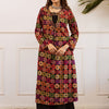 Dhiyona IE Women Printed Regular Beads and Stones Work Kurta with Palazzos