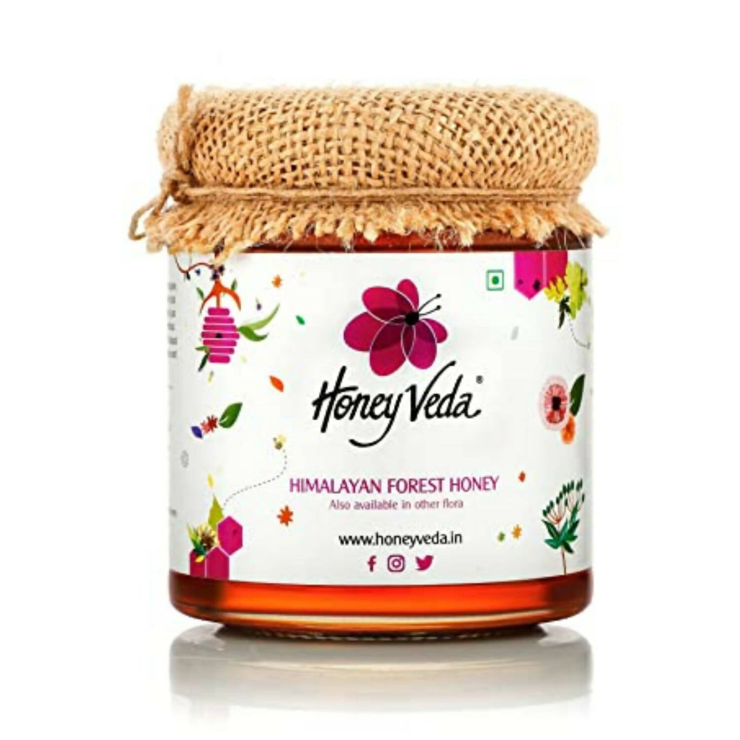 HoneyVeda Premium Raw Himalayan Forest Honey