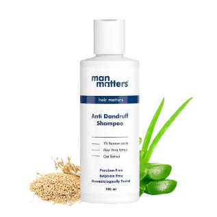 Man Matters 1% Ketoconazole Anti-Dandruff Shampoo - Indyancart