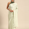 Dhiyona GR Women's Sabhya Pista Green Satin Saree