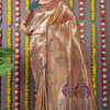 Dhiyona GR Women's Amrut Teal Zari Paithani Silk Saree