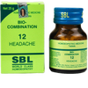 SBL Homeopathy Bio - Combination 12 Tablets