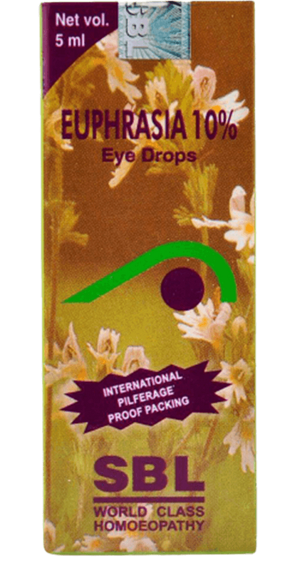 SBL Homeopathy Euphrasia 10% Eye Drops