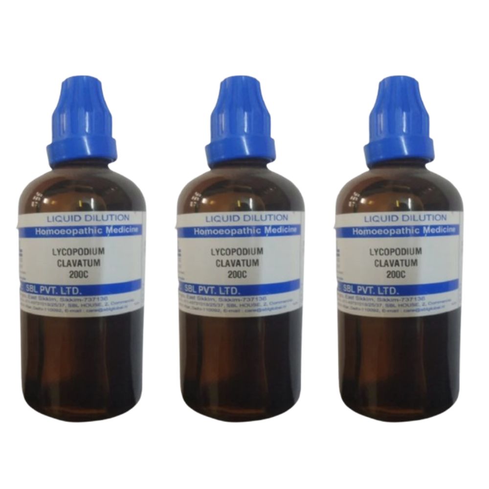 SBL Homeopathy Lycopodium Clavatum Dilution - Indyancart