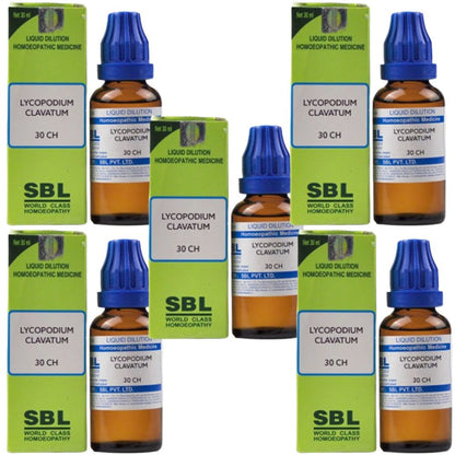 SBL Homeopathy Lycopodium Clavatum Dilution - Indyancart