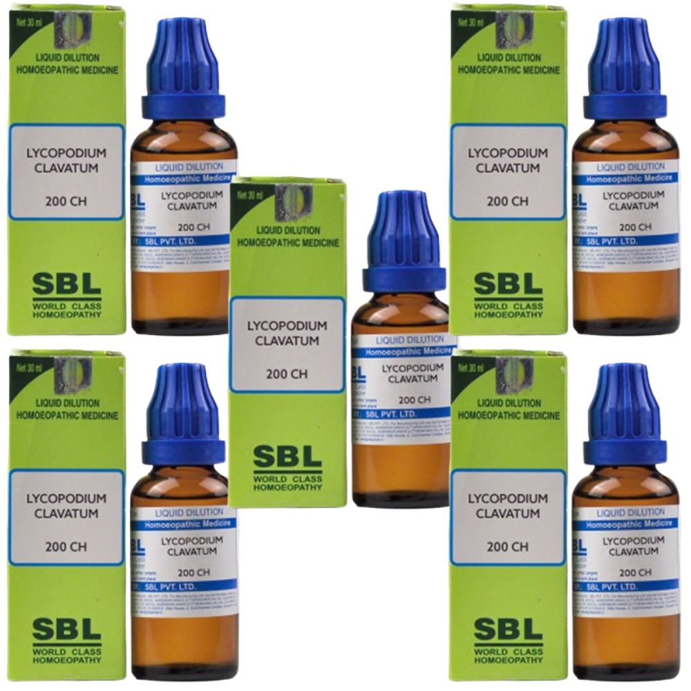 SBL Homeopathy Lycopodium Clavatum Dilution - Indyancart