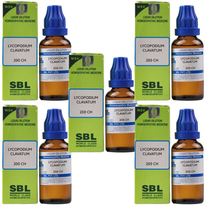 SBL Homeopathy Lycopodium Clavatum Dilution - Indyancart